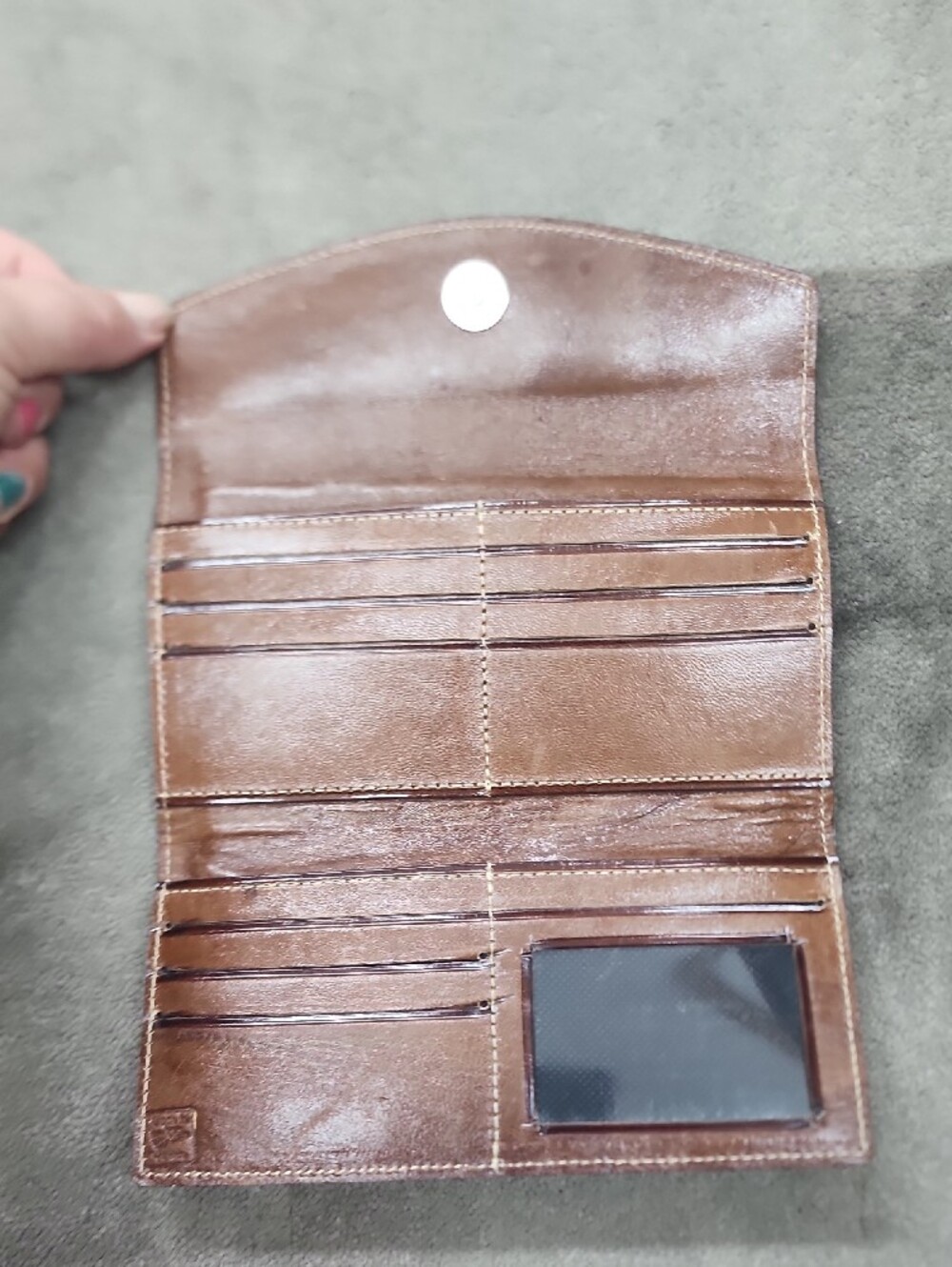 Cowhide Wallet - Picture 3 of 5